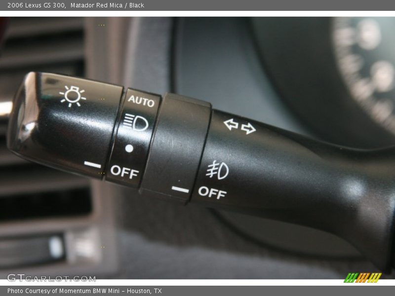 Matador Red Mica / Black 2006 Lexus GS 300