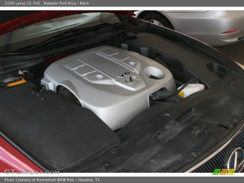 Matador Red Mica / Black 2006 Lexus GS 300