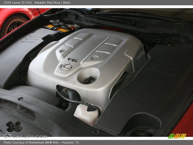Matador Red Mica / Black 2006 Lexus GS 300