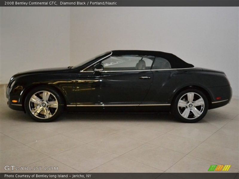 Diamond Black / Portland/Nautic 2008 Bentley Continental GTC