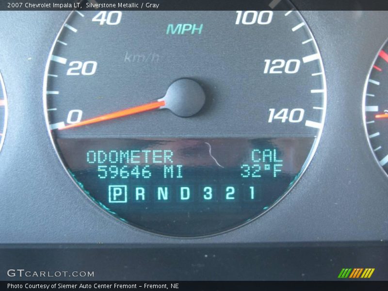 Silverstone Metallic / Gray 2007 Chevrolet Impala LT