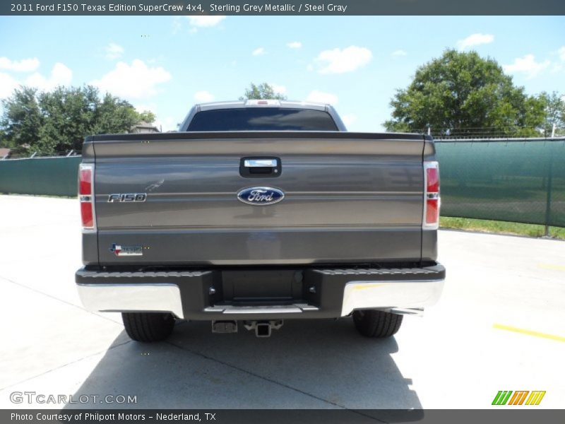 Sterling Grey Metallic / Steel Gray 2011 Ford F150 Texas Edition SuperCrew 4x4