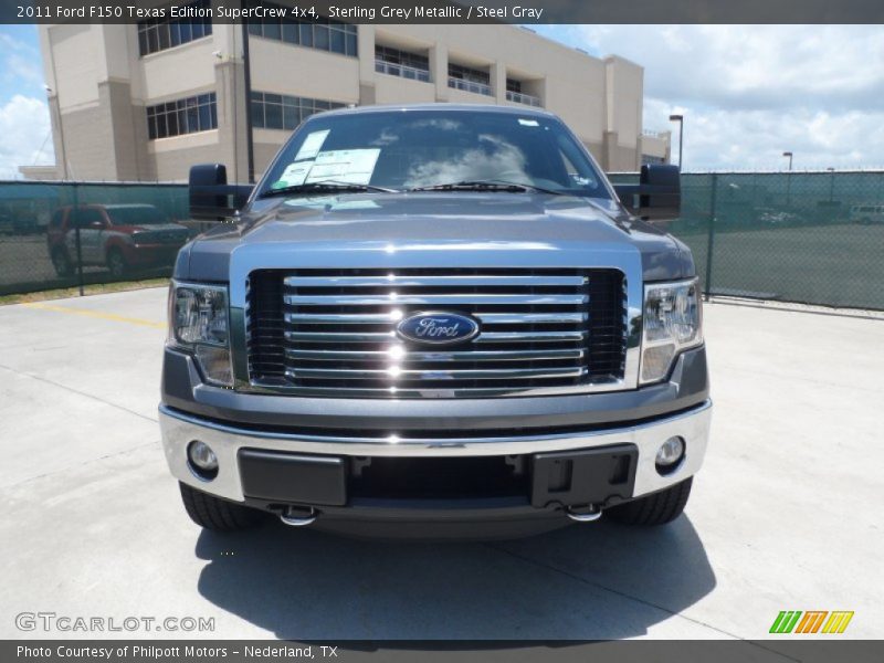 Sterling Grey Metallic / Steel Gray 2011 Ford F150 Texas Edition SuperCrew 4x4