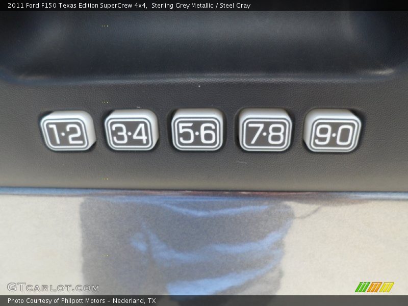 Sterling Grey Metallic / Steel Gray 2011 Ford F150 Texas Edition SuperCrew 4x4