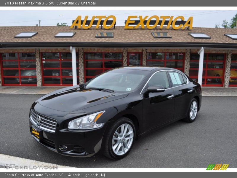 Super Black / Charcoal 2010 Nissan Maxima 3.5 SV