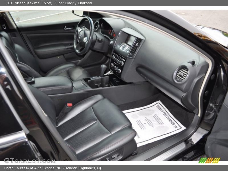 Super Black / Charcoal 2010 Nissan Maxima 3.5 SV