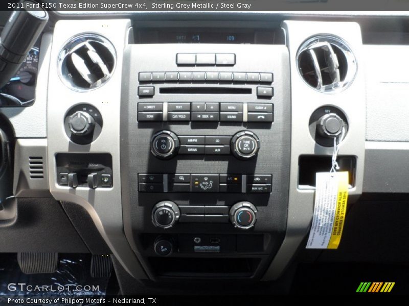 Sterling Grey Metallic / Steel Gray 2011 Ford F150 Texas Edition SuperCrew 4x4