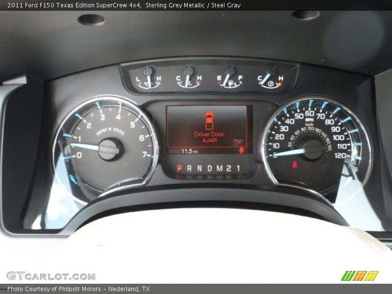 Sterling Grey Metallic / Steel Gray 2011 Ford F150 Texas Edition SuperCrew 4x4