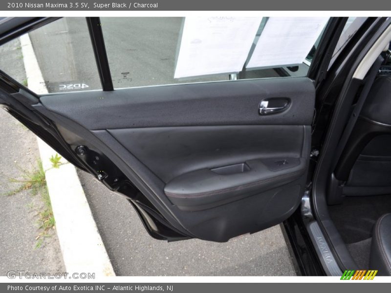 Super Black / Charcoal 2010 Nissan Maxima 3.5 SV
