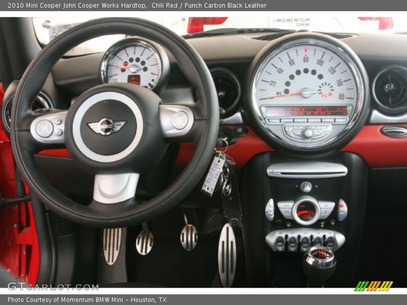 Dashboard of 2010 Cooper John Cooper Works Hardtop