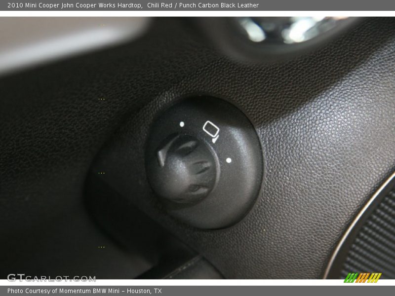 Chili Red / Punch Carbon Black Leather 2010 Mini Cooper John Cooper Works Hardtop