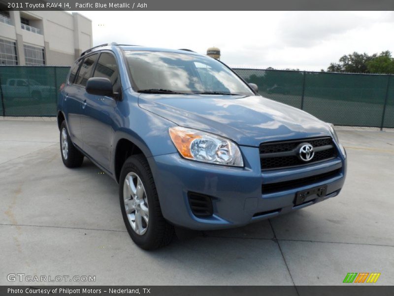 Pacific Blue Metallic / Ash 2011 Toyota RAV4 I4