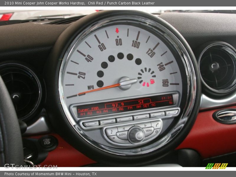  2010 Cooper John Cooper Works Hardtop John Cooper Works Hardtop Gauges