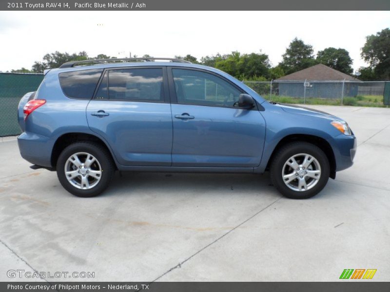 Pacific Blue Metallic / Ash 2011 Toyota RAV4 I4