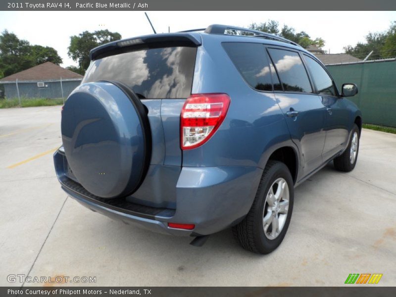 Pacific Blue Metallic / Ash 2011 Toyota RAV4 I4