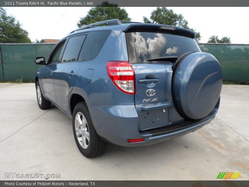 Pacific Blue Metallic / Ash 2011 Toyota RAV4 I4