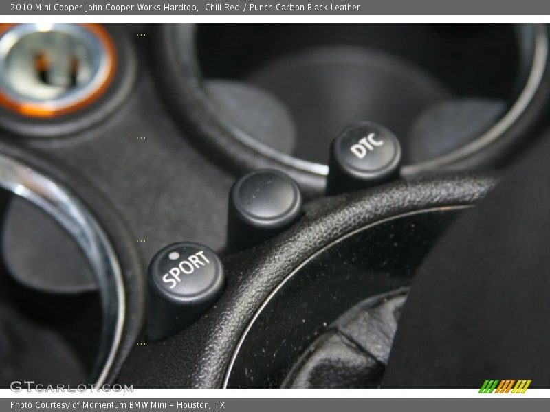 Chili Red / Punch Carbon Black Leather 2010 Mini Cooper John Cooper Works Hardtop