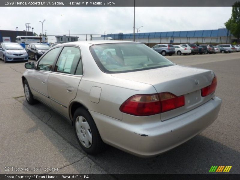 Heather Mist Metallic / Ivory 1999 Honda Accord LX V6 Sedan