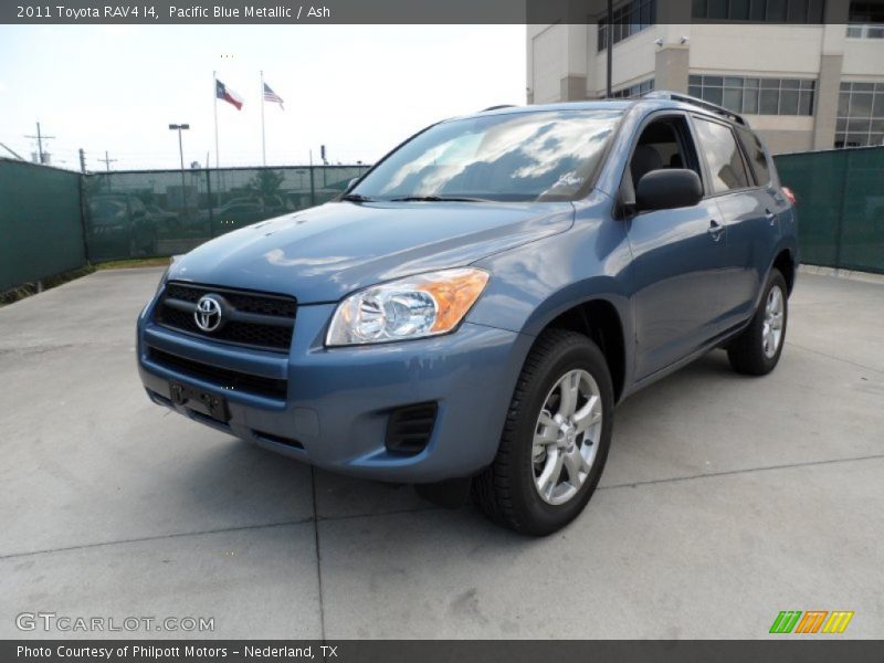Pacific Blue Metallic / Ash 2011 Toyota RAV4 I4