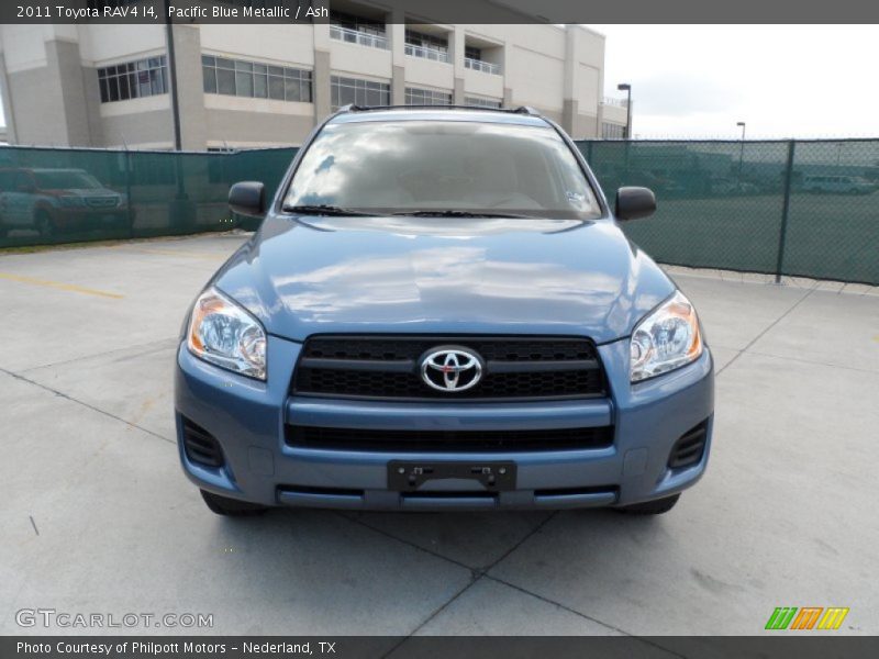 Pacific Blue Metallic / Ash 2011 Toyota RAV4 I4