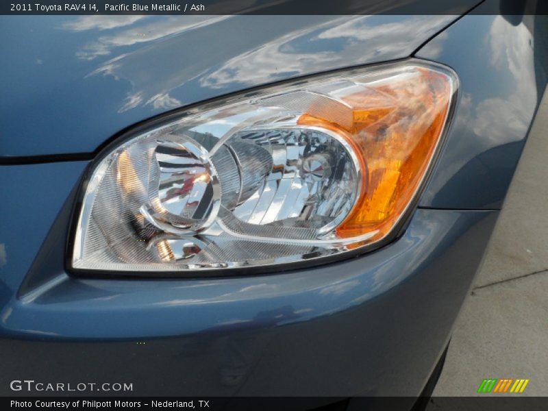 Pacific Blue Metallic / Ash 2011 Toyota RAV4 I4