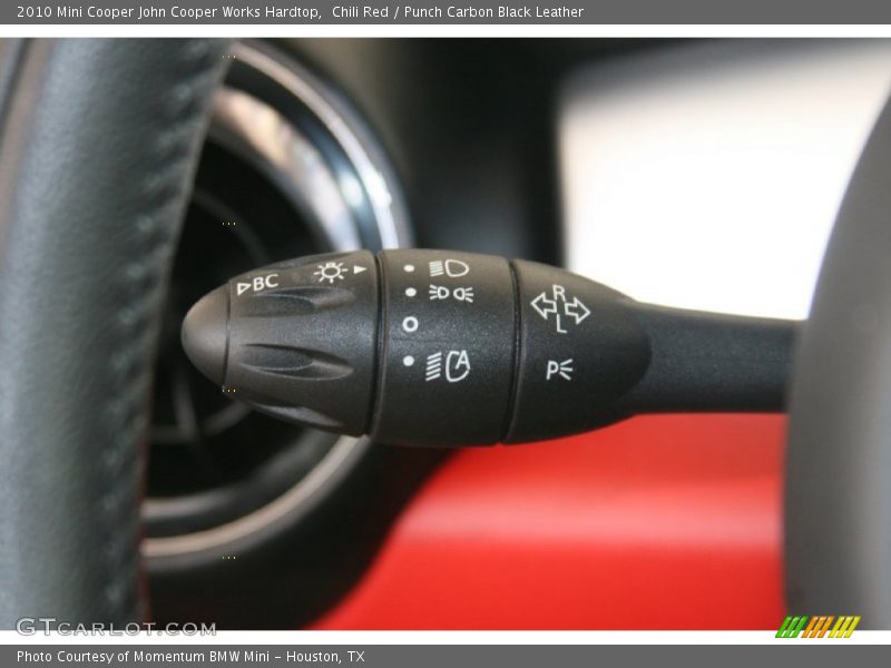 Controls of 2010 Cooper John Cooper Works Hardtop
