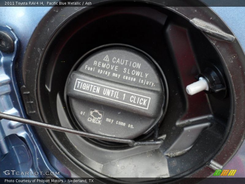 Pacific Blue Metallic / Ash 2011 Toyota RAV4 I4