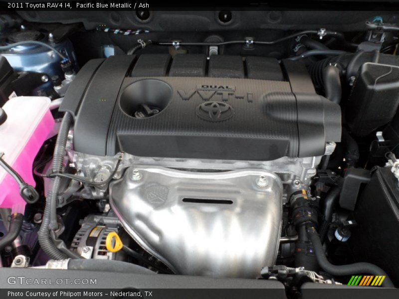 Pacific Blue Metallic / Ash 2011 Toyota RAV4 I4