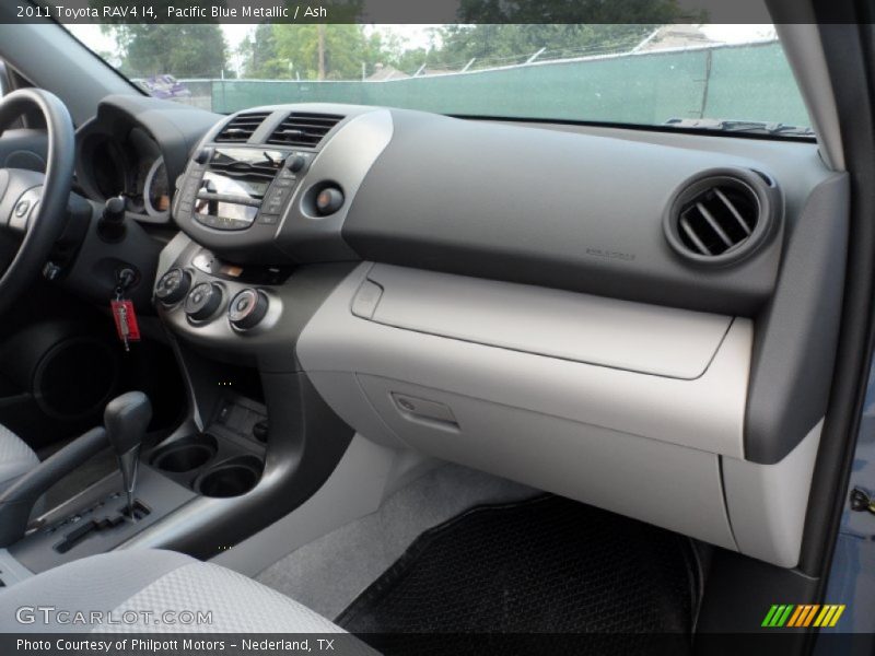 Pacific Blue Metallic / Ash 2011 Toyota RAV4 I4