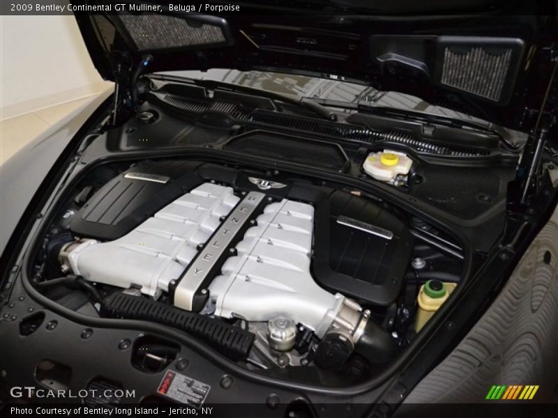 2009 Continental GT Mulliner Engine - 6.0L Twin-Turbocharged DOHC 48V VVT W12