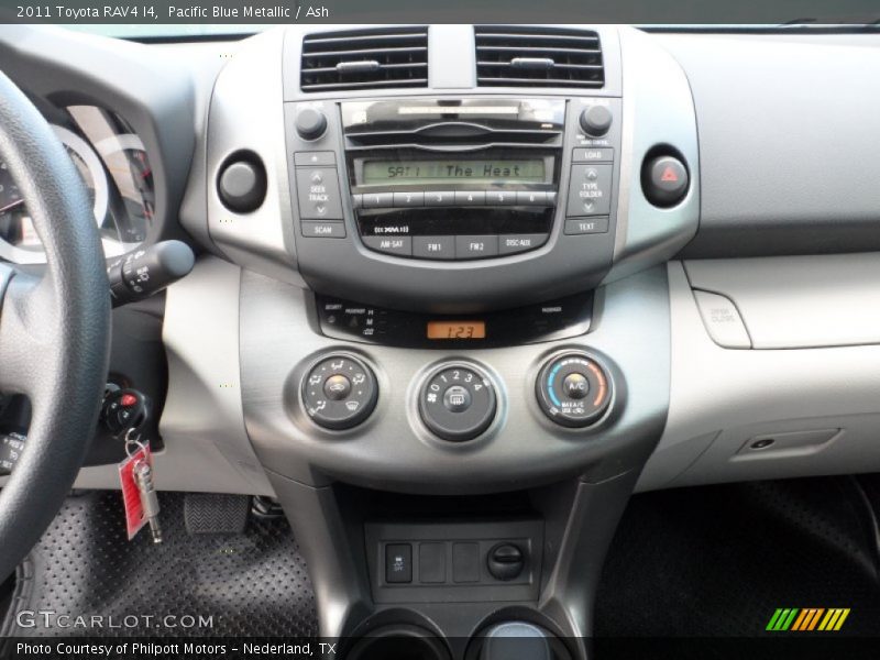Pacific Blue Metallic / Ash 2011 Toyota RAV4 I4