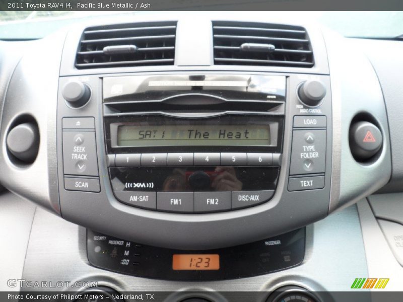 Pacific Blue Metallic / Ash 2011 Toyota RAV4 I4