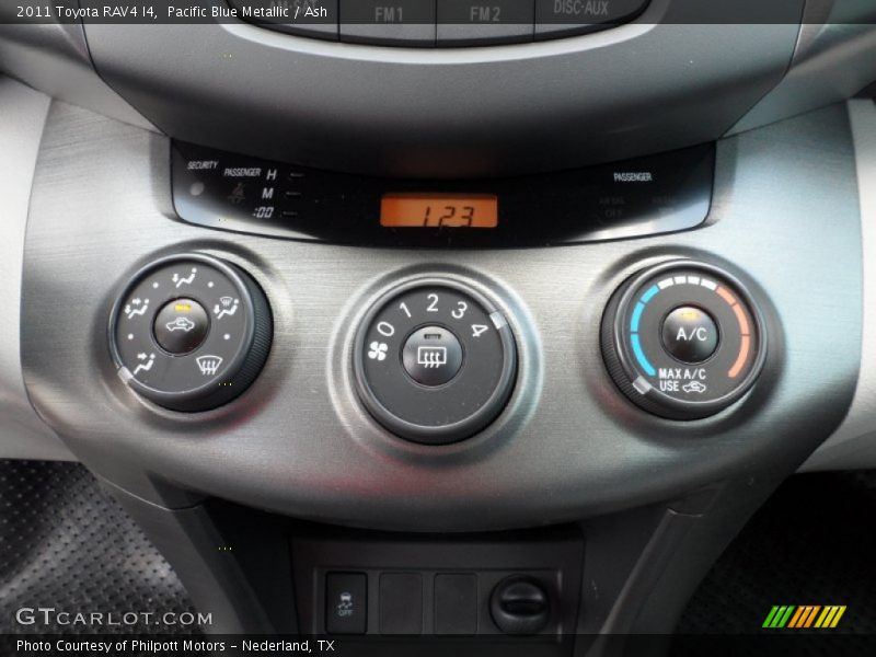 Pacific Blue Metallic / Ash 2011 Toyota RAV4 I4