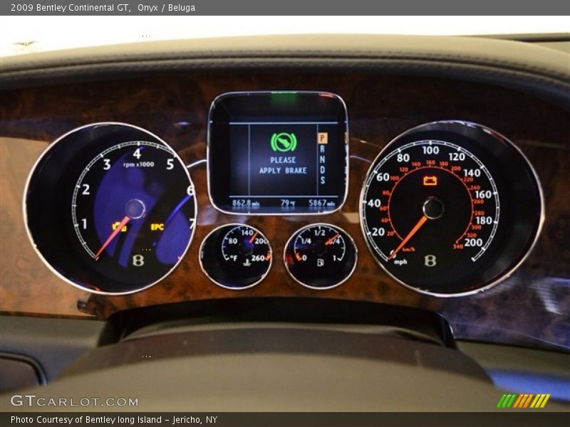  2009 Continental GT   Gauges