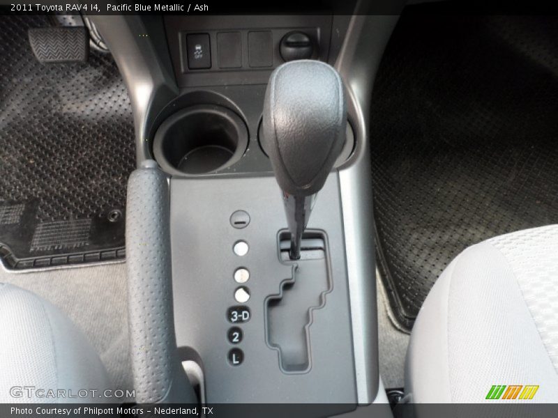 Pacific Blue Metallic / Ash 2011 Toyota RAV4 I4