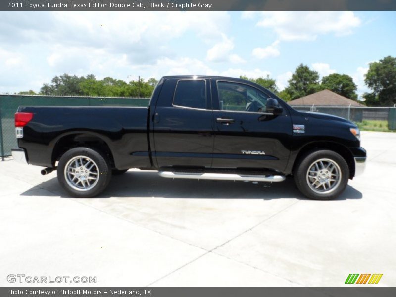 Black / Graphite Gray 2011 Toyota Tundra Texas Edition Double Cab