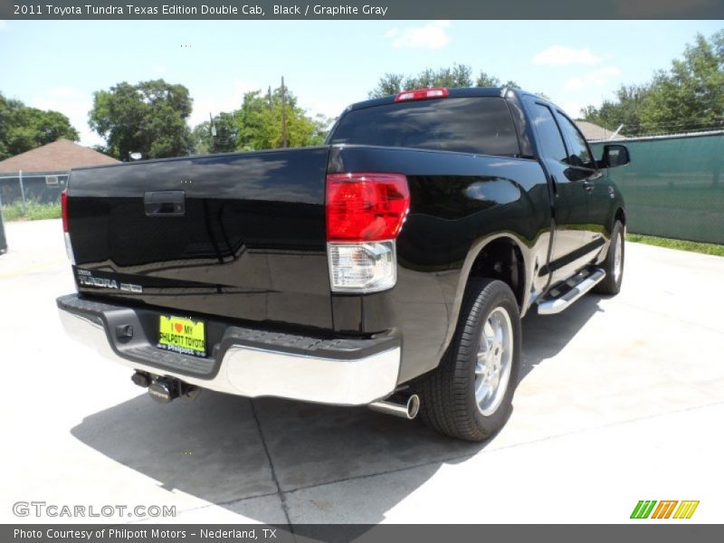 Black / Graphite Gray 2011 Toyota Tundra Texas Edition Double Cab