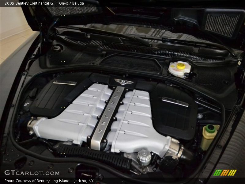  2009 Continental GT  Engine - 6.0L Twin-Turbocharged DOHC 48V VVT W12
