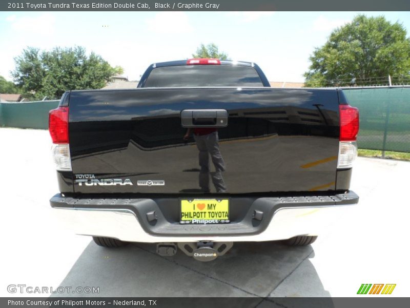 Black / Graphite Gray 2011 Toyota Tundra Texas Edition Double Cab