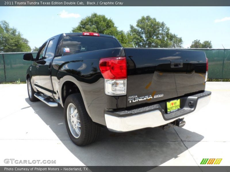 Black / Graphite Gray 2011 Toyota Tundra Texas Edition Double Cab
