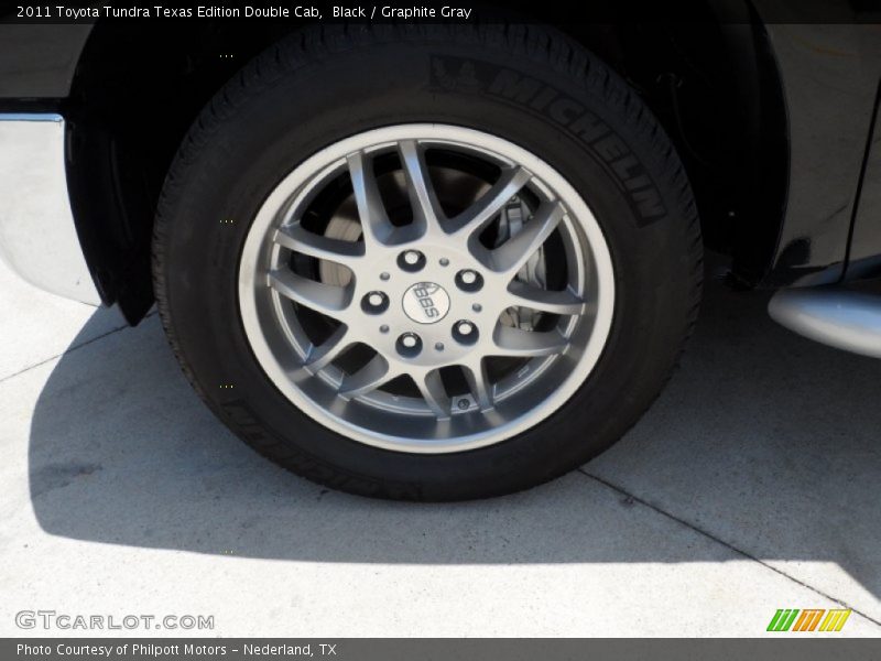 Black / Graphite Gray 2011 Toyota Tundra Texas Edition Double Cab