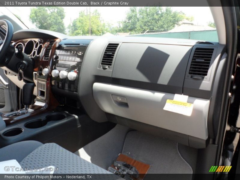 Black / Graphite Gray 2011 Toyota Tundra Texas Edition Double Cab