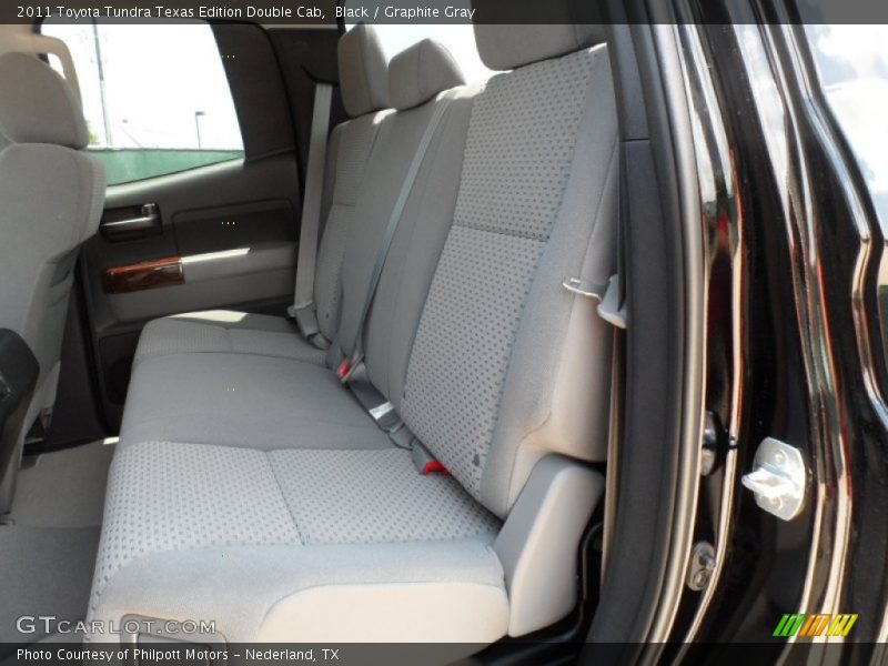 Black / Graphite Gray 2011 Toyota Tundra Texas Edition Double Cab