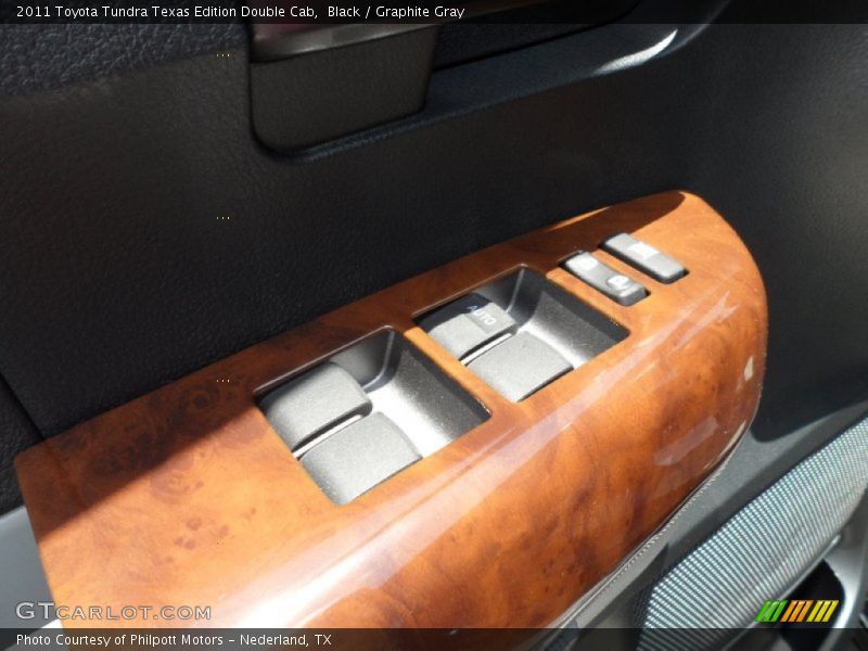 Black / Graphite Gray 2011 Toyota Tundra Texas Edition Double Cab