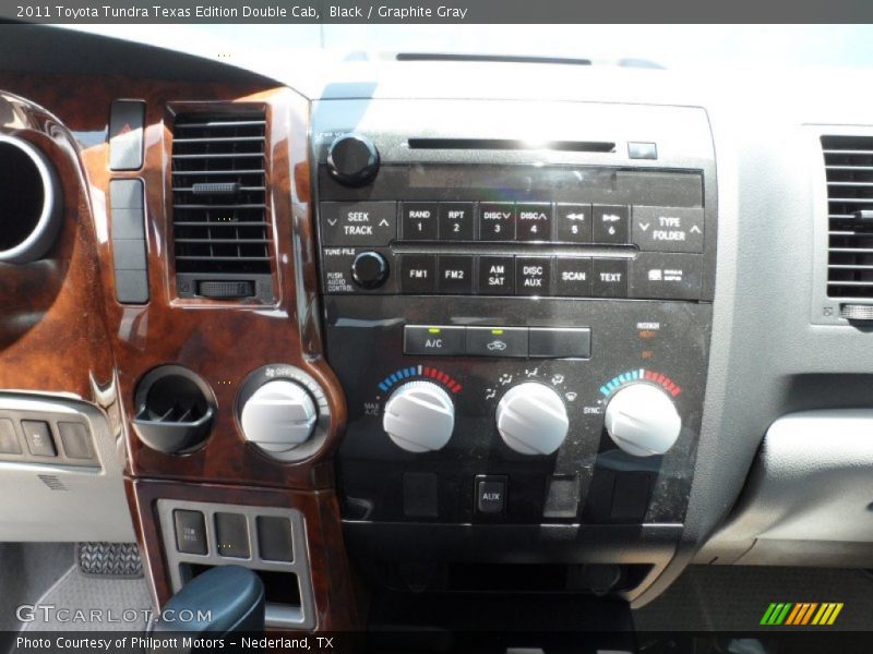 Black / Graphite Gray 2011 Toyota Tundra Texas Edition Double Cab