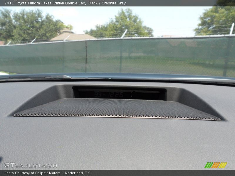 Black / Graphite Gray 2011 Toyota Tundra Texas Edition Double Cab