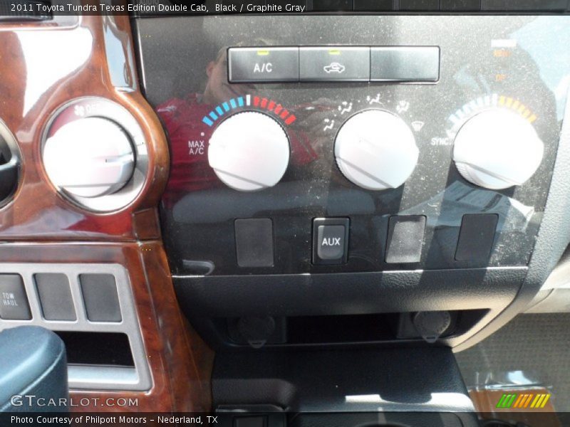 Black / Graphite Gray 2011 Toyota Tundra Texas Edition Double Cab