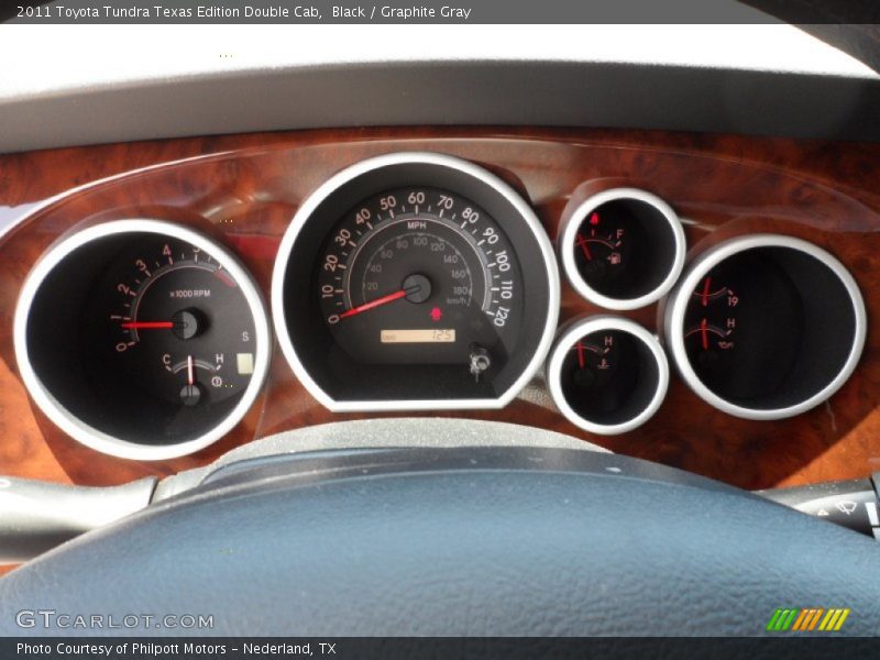 Black / Graphite Gray 2011 Toyota Tundra Texas Edition Double Cab