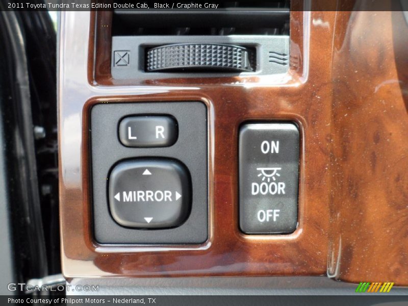 Black / Graphite Gray 2011 Toyota Tundra Texas Edition Double Cab