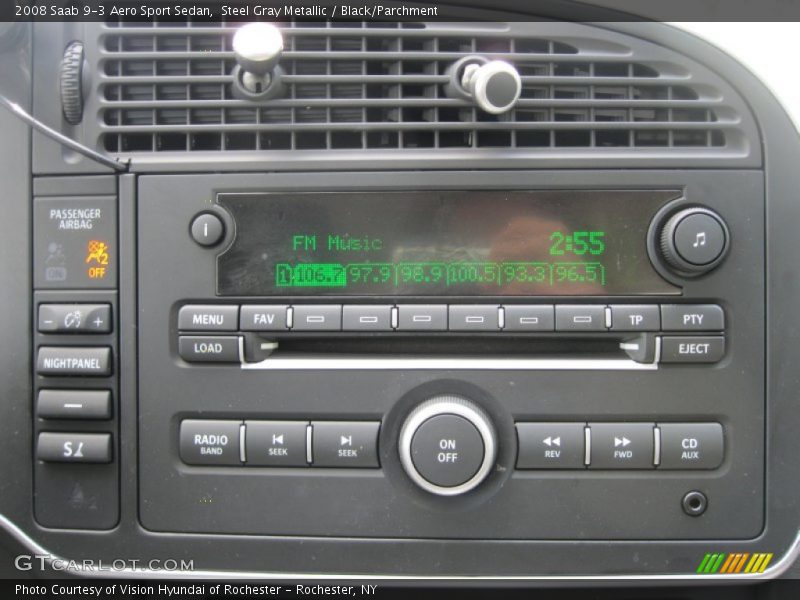 Controls of 2008 9-3 Aero Sport Sedan
